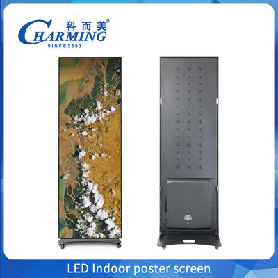 สกรีนจอโปสเตอร์ LED 4K ขับเคลื่อน86, P2 โฆษณา LED วิดีโอ ผนังจอ