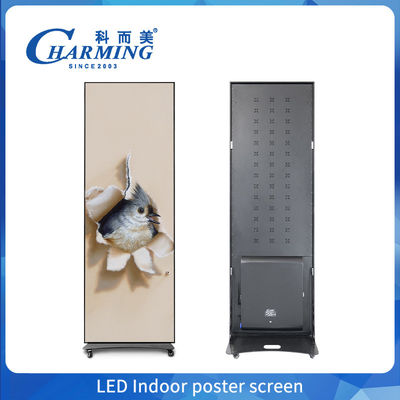 Wholesale Digital Signage LED Poster Screen P2.5 P2 P1.86 หน้าจอเล่นวีดีโอติดผนัง LED สีเต็ม