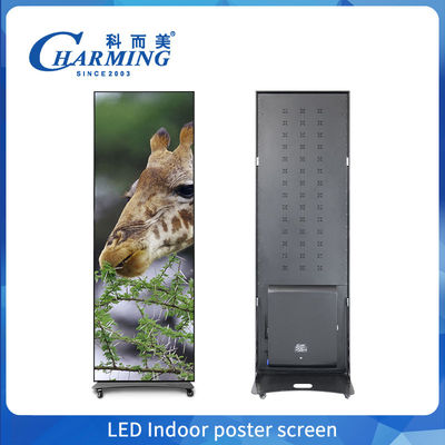 โปสเตอร์ LED สีเต็มในห้อง P1.86 โปสเตอร์ดิจิตอล LED