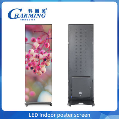 HD LED Indoor Full Color Poster LED Display P1.86 P2 P2.5 P3 ดินยืน ดิจิตอลสกรีน โปสเตอร์สกรีน