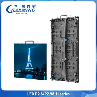 หน้าจอจอ LED แบบครบวงจร P2.6 ซีรีส H หน้าจอจอภายนอกที่มีความสว่างสูงและอัตราการอัพธ์ใหม่