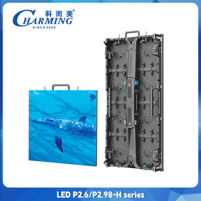 ขายร้อน อัลลูมิเนียมสลัด H Series P2.6 หน้าจอแสดงภาพกลางแจ้งที่มีประสิทธิภาพสูงและอัตราการอัพเดทสูง