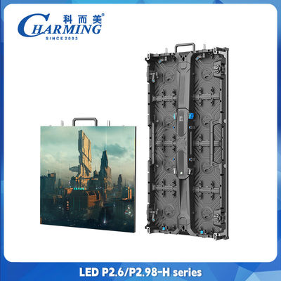 Super Clear P2.6 P2.98 ภายในภายนอก LED วิดีโอวอล์ด