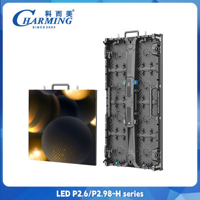 Super Clear P2.6 P2.98 ภายในภายนอก LED วิดีโอวอล์ด