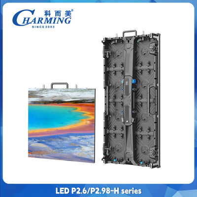 P2.6 ประหยัด โฆษณาเต็มสี วิดีโอ ผนังเวที การประชุม คอนเสิร์ต โบสถ์ กิจกรรมกลางแจ้ง LED เช่าจอ