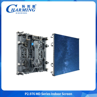 หน้าจอ LED แบบยืดหยุ่น หน้าจอโค้งภายใน P2.98 MD Series 7680HZ Led Video Wall