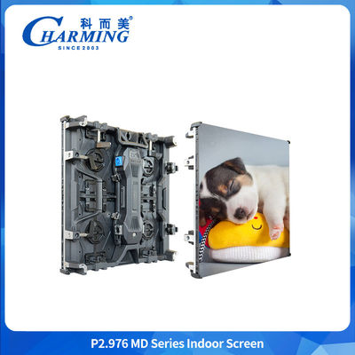 หน้าจอ LED แบบยืดหยุ่น หน้าจอโค้งภายใน P2.98 MD Series 7680HZ Led Video Wall