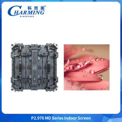 ค่าเช่า LED ผนังโฆษณาภายใน LED display P3.91 P2.98 โปรแกรมโฆษณาภายในแบบยืดหยุ่น