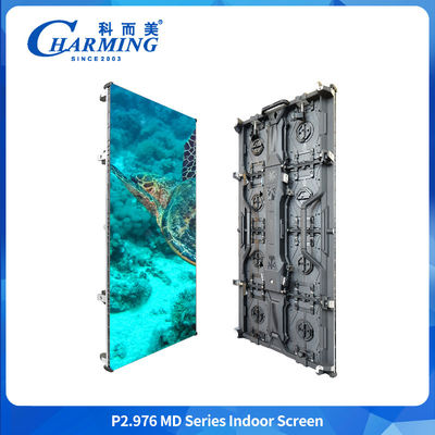 P2.6 P2.98 โมดูลจอ LED แบบพกพาที่ให้เช่า แพเนลกันน้ํา ภายในห้อง ผนังวีดีโอโฆษณาจอใหญ่