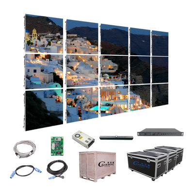 ขนาดอัลตราบาง สบายต่อการผสมผสาน P3.91 สกรีนภายนอก LED สําหรับงานคอนเสิร์ตกลางแจ้ง โบลเบอร์ดเมือง อาคารสํานักงาน