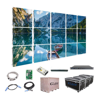 สีที่ร่ํารวย ประสบการณ์การอัพฟรีสูง P2.6 LED Outdoor Screen สําหรับงานแต่งงาน