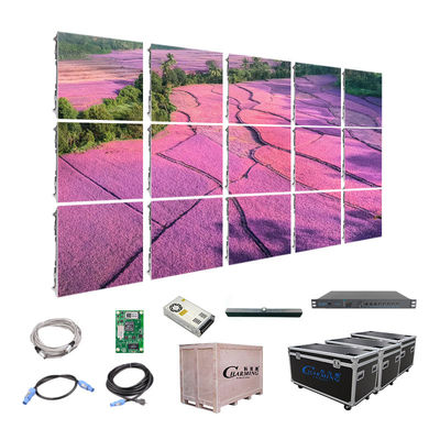 สีที่ร่ํารวย ประสบการณ์การอัพฟรีสูง P2.6 LED Outdoor Screen สําหรับงานแต่งงาน