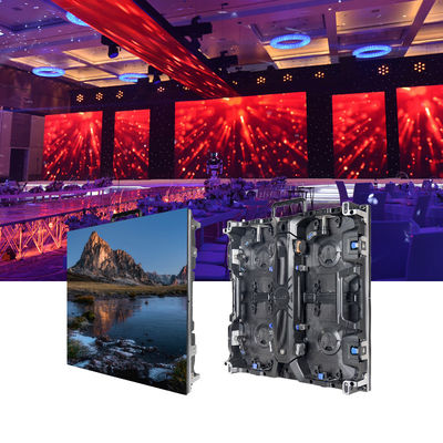 อัตราการฟื้นฟูสูง สีสดใส P2.976 LED OutdoorScreen สําหรับสนามบาสเก็ตบอล ร้านอาหาร งานแสดงสินค้า