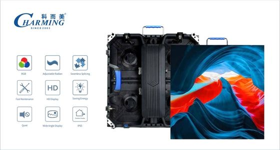 สี rGB คุณภาพสูง 400W P2.6 ซีรีส Kaito-K หน้าจอภายใน 140 ° มุมมองที่กว้างมาก