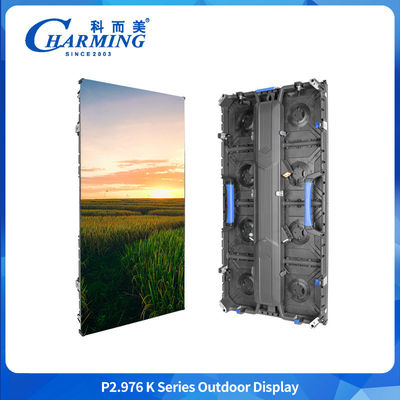จุดเช่าที่ทํางานสูง LED P2.6 ภายในจอเช่า LED 7680hz LedWall Display 500*500mm Fast Food Indoor Led