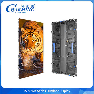สะดวกสูง P2.6 หน้าจอ LED ภายใน 7680hz LedWall Display 500*500mm Fast Food Indoor Led