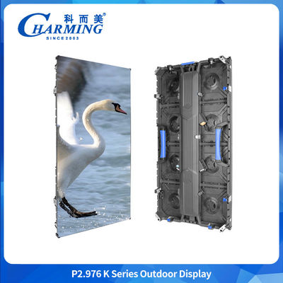 ความละเอียดสูง P2.6 P2.98 ให้เช่า LED Display Screen Board LED Wall 8K กันน้ํา