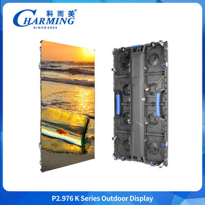 ความละเอียดสูง P2.6 P2.98 ให้เช่า LED Display Screen Board LED Wall 8K กันน้ํา