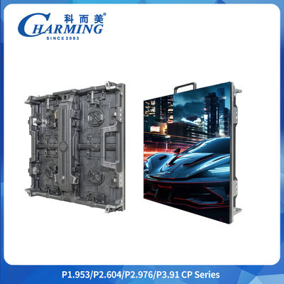 โมดูลตัดออกและกล่องควบคุมพลังงาน P2.6/2.98/3.91 ซีรีส์ CP ผนังวิดีโอ LED นอกสามารถเปิดด้วยการบิด