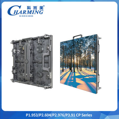 การเชื่อมต่อแบบเร็ว P2.6-3.91 CP Series Outdoor IP65 LED Video SMD1415 ผนังโดยไม่มีสายเชื่อมต่อ