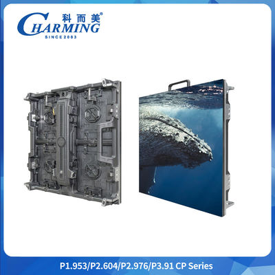 คอลัมน์มุมขวา P2.6/2.98/3.91 ซีรีส์ CP ภายนอก LED ผนังวีดีโอถูกปรับปรุงขึ้นเป็นมือซ่อน