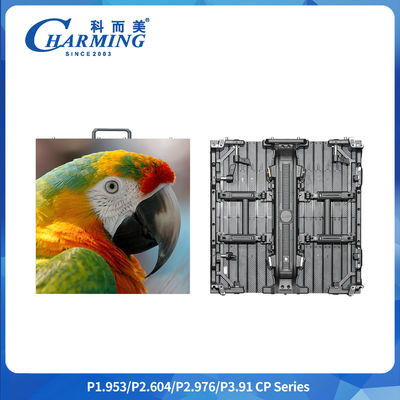 P2.6-3.91 หนุน ให้เช่า รางการติดตั้ง 7680Hz ความคุ้มกันสูง IP65 ผลงานกลางแจ้ง การเช่าจอแสดงสินค้า
