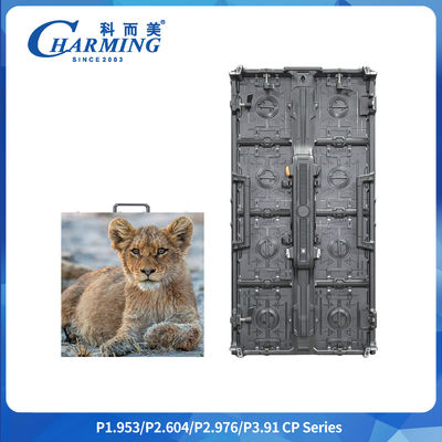 P3.91mm วิดีโอภายใน Led Display Led Rental Screen สีที่รวยกว่า สกรีน Led แบบยืดหยุ่น 7680 อัตราการปรับปรุงสูง