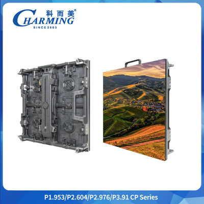 หน้าจอ LED สภาพเต็มสี 7680hz P2.9mm Led Screen Hd ภายในห้อง โฆษณาพาณิชย์ หน้าจอ LED ในห้อง