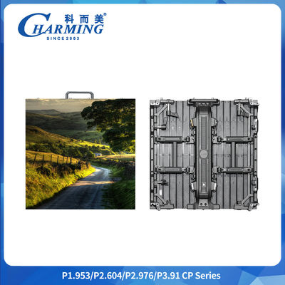 6.6kg 500x500/1000x84mm 1.95 ขนาดเล็ก Pitch Gob Craft Curved Regula Screen P2.6-P3.91 มีความยืดหยุ่น สีเต็ม RGB โฆษณาดิจิตอล ในห้องพัก ให้เช่า สโมสรเต้นรํา จอ LED