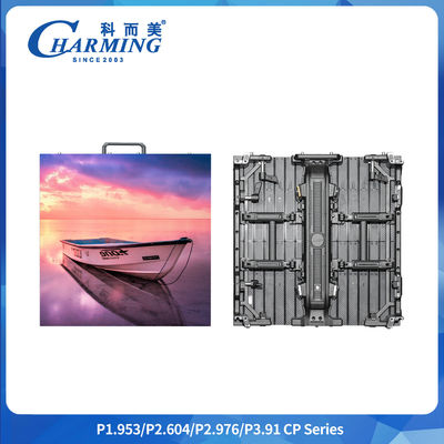 6.6kg 500x500/1000x84mm 1.95 ขนาดเล็ก Pitch Gob Craft Curved Regula Screen P2.6-P3.91 มีความยืดหยุ่น สีเต็ม RGB โฆษณาดิจิตอล ในห้องพัก ให้เช่า สโมสรเต้นรํา จอ LED