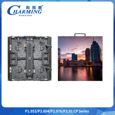 Smd2020 P3.91 สีสดใสภายใน ห้อง LED แบบยืดหยุ่น P2.98 ±10° กุ้ง ความเรียบสูงกว่า วิดีโอผนัง P2.6 HD 3D ภาพประสิทธิผล