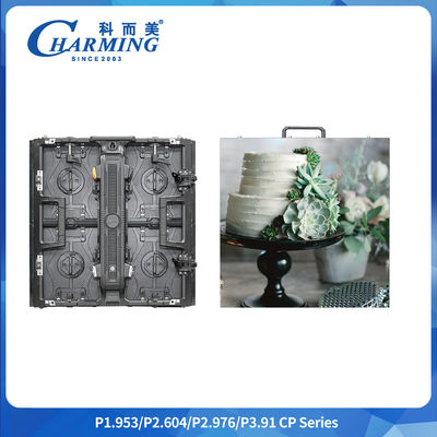 LED Wall Indoor Led Panel สําหรับจอ P1.9 P2.6 P2.98 Curve การประดิษฐ์ใหม่ P3.91 วิดีโอ ด้านใน LED Display ด้วย 16 บิต