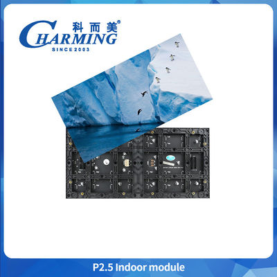 160000 ดอท/ม2 HD ด้านใน LED Panel สําหรับทีวีสตูดิโอ 3840Hz ด้านใน SMD2020 LED Video Wall P2.5 โมดูลภายใน