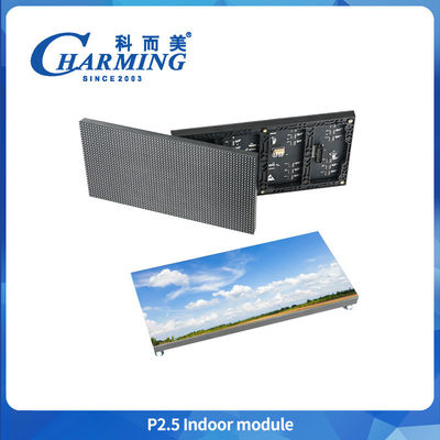 การประดิษฐ์ใหม่ P2.5 วิดีโอ 320x160 มิลลิเมตร ด้านใน LED Display ด้านใน LED แผ่นจอโฆษณาที่มีผลงานสูง