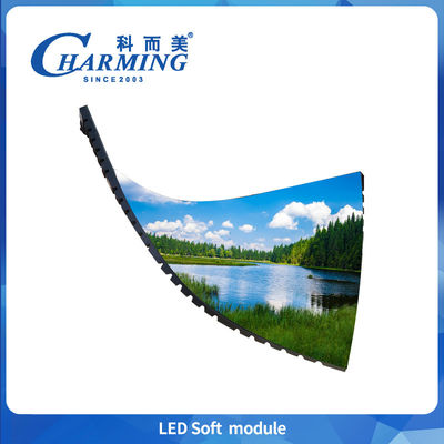 ราคาโรงงาน P4 Led Soft Module หน้าจอภายใน วีดีโอหน้าจอผนัง น้ําหนัก 255g 256*128MM SMD2020 Adveresting Screen