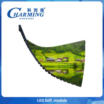 P1.86/P2/2.5/P3/P4 Led Soft Module Display Screen Panel กันน้ํา IP40 ประหยัดพลังงาน