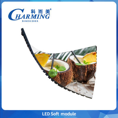 320x160 P3 P3.076 P4 ภายใน LED โมดูลนุ่ม 4K โมดูลจอ IP40 ระดับการป้องกันสูงสําหรับรูปแบบศิลปะใด ๆ