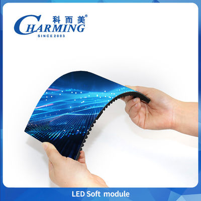 โมดูล Soft Led Indoor RGB P3 P3.076 P4 ความแตกต่างสูง การผสมผสานแบบไร้รอยสําหรับจอสไพร่