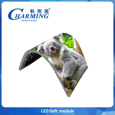 หน้าจอ LED สีเต็มในห้อง SMD P2 P2.5 P3 P4 แผ่น LED แบบยืดหยุ่น Rgb Curved Flexible Led Board โมดูล Led Soft สําหรับโฆษณา