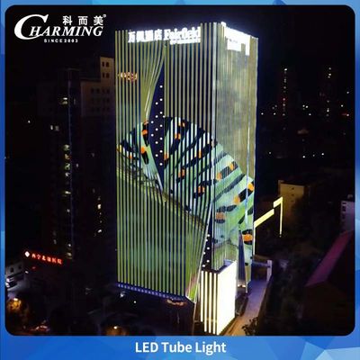 ไฟท่อขนาดเล็ก LED RGB ขาตั้งอลูมิเนียมอัลลอยด์ กันน้ำภายนอกอาคาร IP65