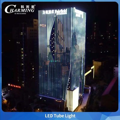 ป้องกัน UV-PC ครอบคลุมและซ่อนปั๊กกันน้ํา RGB Led Tube Light Spi Control