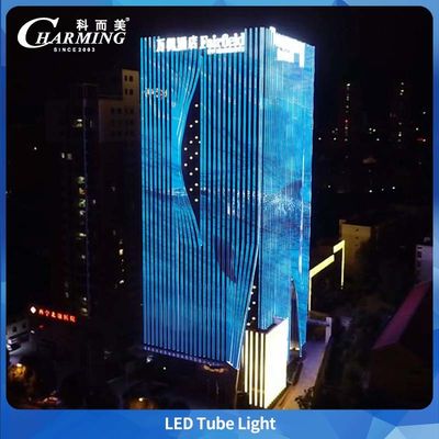 ไฟท่อยาวสีเต็มรูปแบบ 1000/500x40.5x30.5 มม. มาตรฐาน IP66 และบำรุงรักษาง่าย ออกแบบให้เชื่อมต่อสายได้ สำหรับอาคารภายนอกและสะพาน