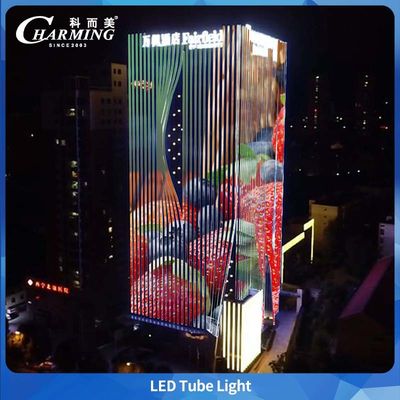 24 วอท ด้านนอกหน้าผาเส้น LED RGB 5.5w ไฟฟ้ากับการทํางานของ Goog