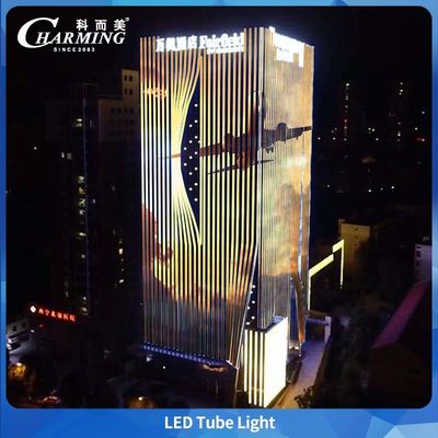2025 Hot Sale Product Outdoor LED Tube LIGHT-U20 1000*20MM IP65 RDM สําหรับอาคารกลางแจ้งตกแต่งผนังภายนอก