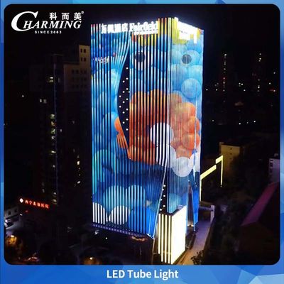 IP65 ระดับ SPI นอก 500/1000MM หลอด LED กับ Anti UV-PC Cover สําหรับการโฆษณาที่มีแสงสว่างใสและสว่าง