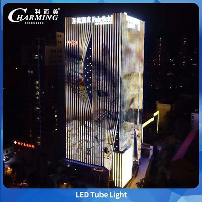หลอดแสง LED U38-1000 1000*38*58MM IP65 สับสนธิอลูมิเนียม+PC สําหรับอาคารกลางแจ้ง