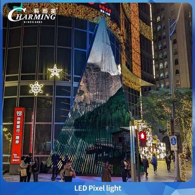 ไฟพิกเซล LED RGBW Hot Sale 30MM IP66 DC 24V ไฟ LED สำหรับวันหยุดคริสต์มาสกลางแจ้ง