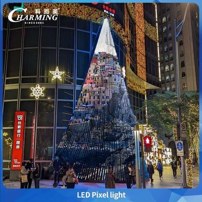 ไฟพิกเซล LED 24V กันน้ำประหยัดพลังงาน IP66 พร้อมอาคารสำนักงาน
