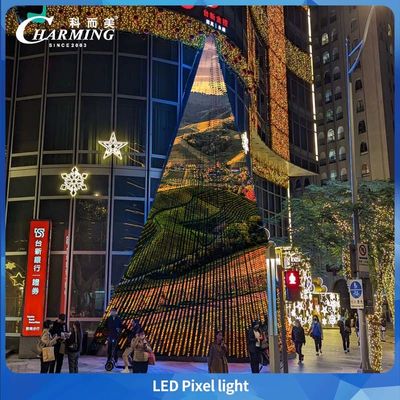 ไฟพิกเซล LED รุ่นใหม่ปี 2025 สุดน่ารัก 40D ขนาด 40×27.3 มม. ตัวเรือน PC กันน้ำ IP66 สำหรับไฟส่องสว่างสถานที่ท่องเที่ยว การตกแต่งสถาปัตยกรรม