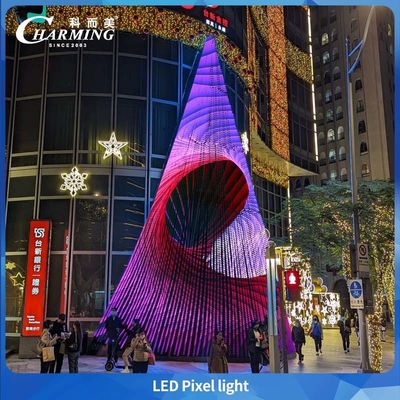 ไฟจุด LED ชุด Charming 40D 40*27.3MM วัสดุ PC IP66 ไฟประดับคริสต์มาส ไฟบาร์ ไฟประดับผนังภายนอก